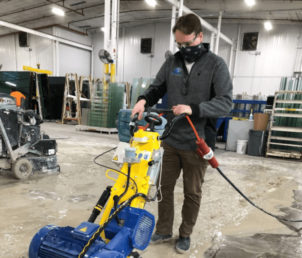 How to Properly Prep Your Concrete Floor with a Shaver